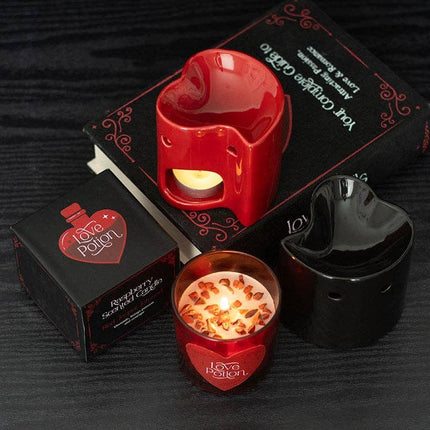 Rode Hart Oliebrander en Wasverwarmer