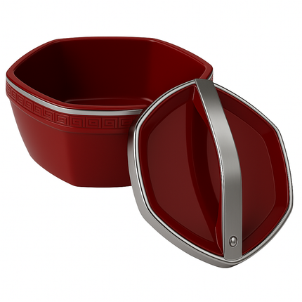 Hot pot Voedsel verwarmer Luxe RVS Voedselcontainers