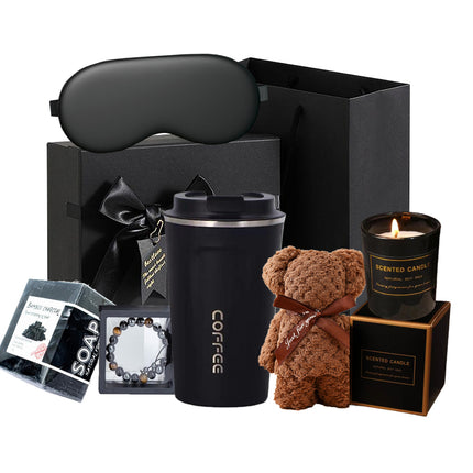 Luxe Gepersonaliseerde Cadeauset met Thermosbeker – Vaderdag & Relatiegeschenk