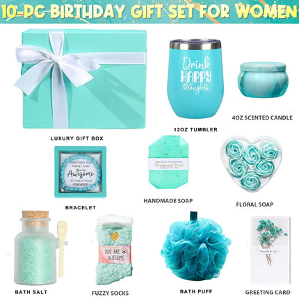 Luxe spa giftset met kaars, bodyverzorging & accessoires – perfect als cadeau