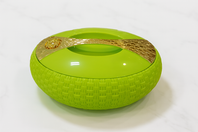 3 Sets Luxe Hotpot Warmhoud Kom met Deksel – 4L –5L-6L Stijlvolle Serveerschaal